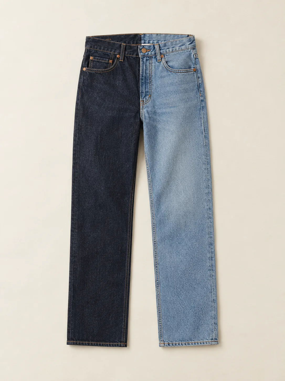 Split Wash Straight in Rinse wash, front view